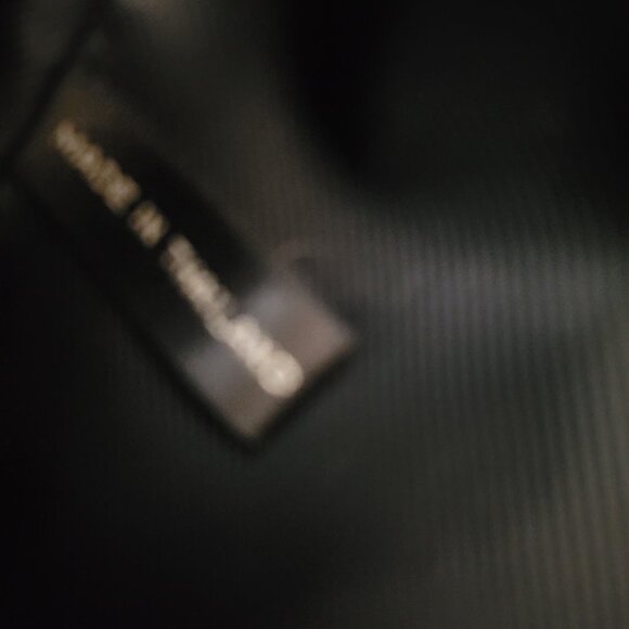 Lauren Ralph Lauren Bag Black Canvas Designer Shoulder Single Strap Brown Classi - Picture 11 of 13